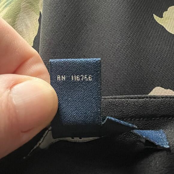 Chaps Woman’s Retro Black Pink Floral Ruffle High Low Midi Skirt- Size 10 - Picture 4 of 9